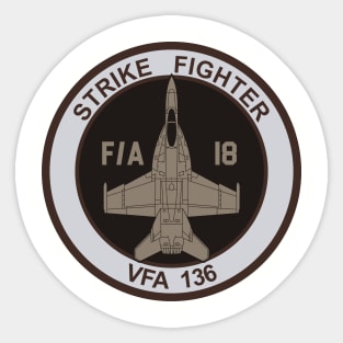 VFA-136 Knighthawks - F/A-18 Sticker